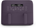 bella 4 Qt TriZone Air Fryer - Dual Basket, EverGood Ceramic