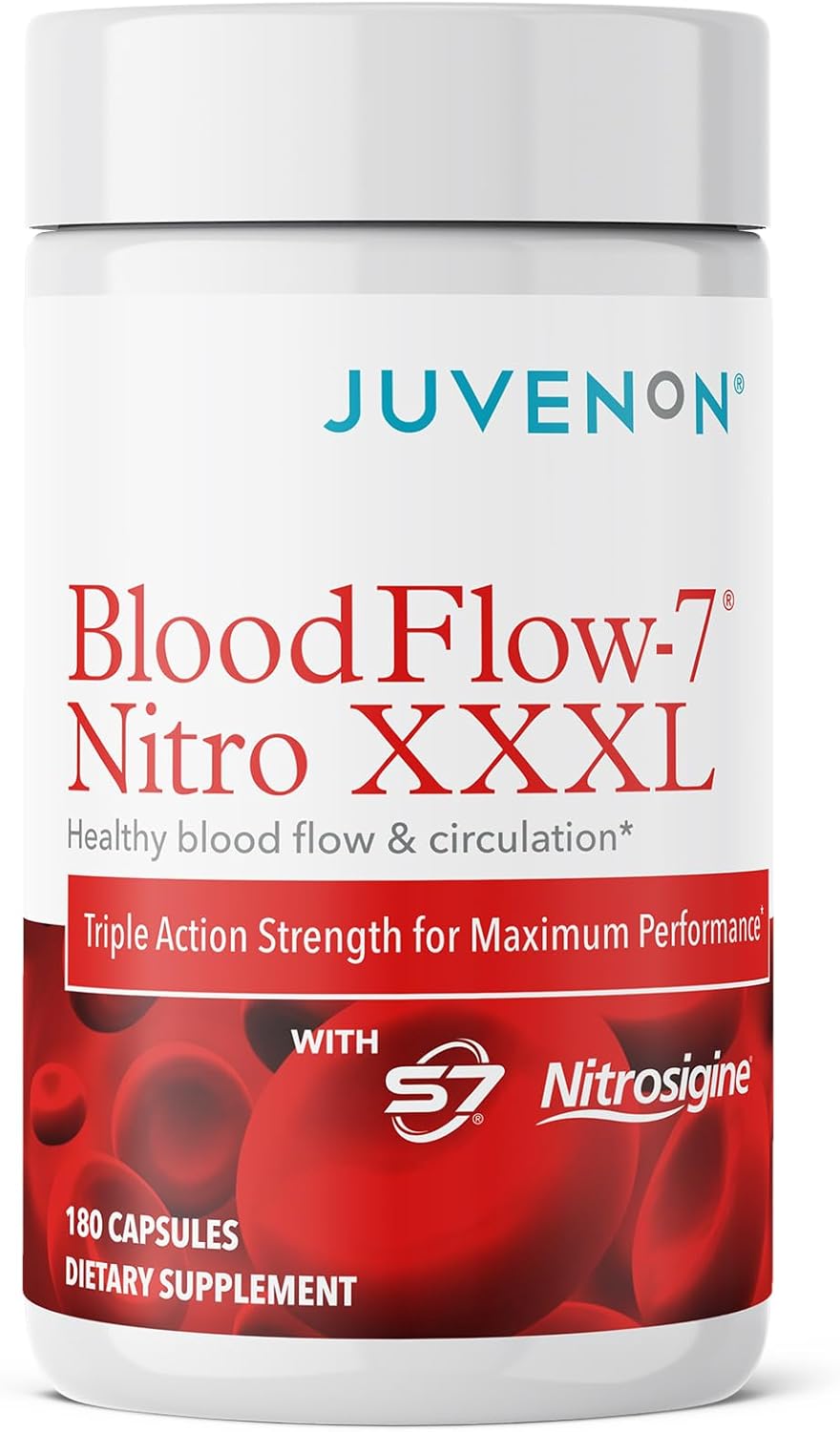 Juvenon Advanced BloodFlow-7 Nitro XXXL Support Supplement