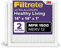 Filtrete 14x14x1 AC Furnace Air Filter MERV 12 - Allergy Friendly