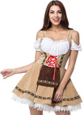 Colorful House Womens Oktoberfest Costume for Halloween Fun
