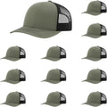 Richardson 112 Six-Panel Adjustable Snapback Trucker Cap - Classic Fit