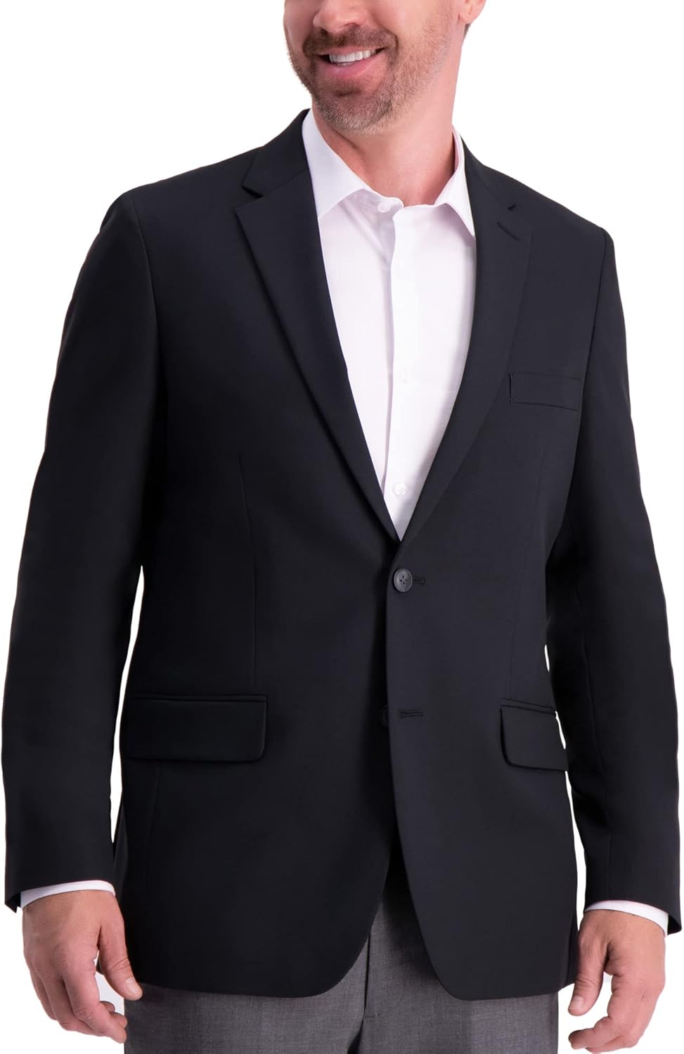 Haggar Men's Active Series Classic Fit Blazer for Comfort