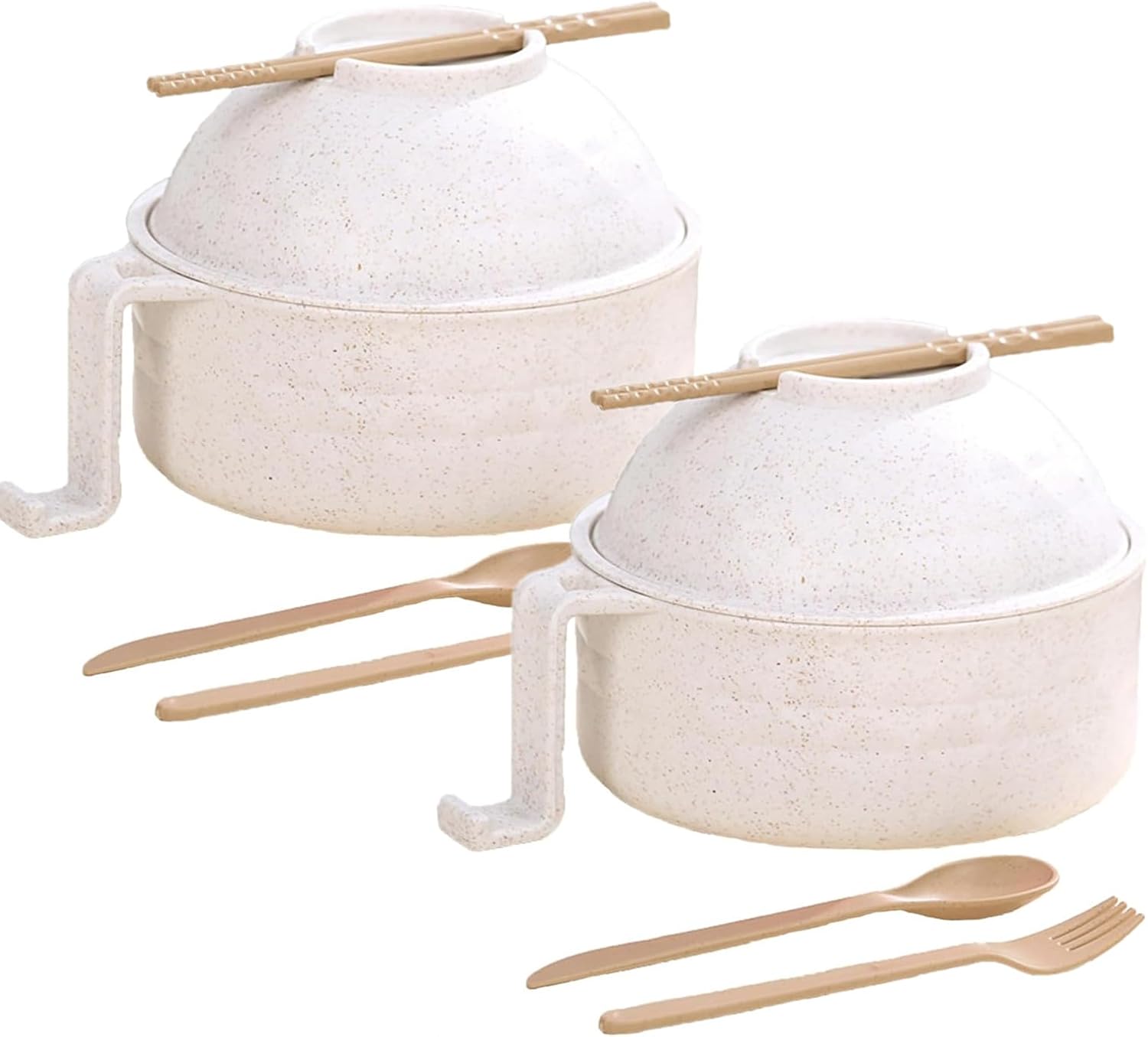 MIUVA Ramen Bowl Set - Instant Cooker with Phone Holder