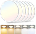 3200lm LED Flush Mount Ceiling Light 12 in 6-Pack - Ultra Slim