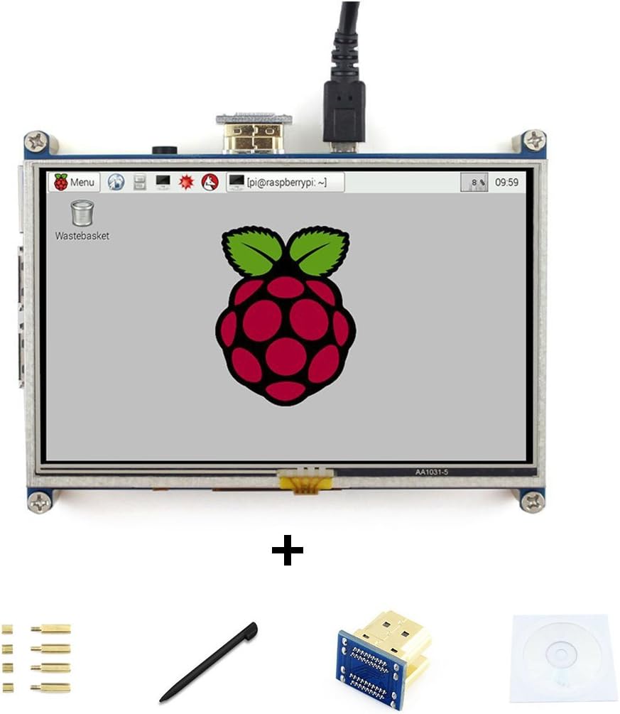 5inch Raspberry Pi HDMI LCD Display Module with Touch Screen