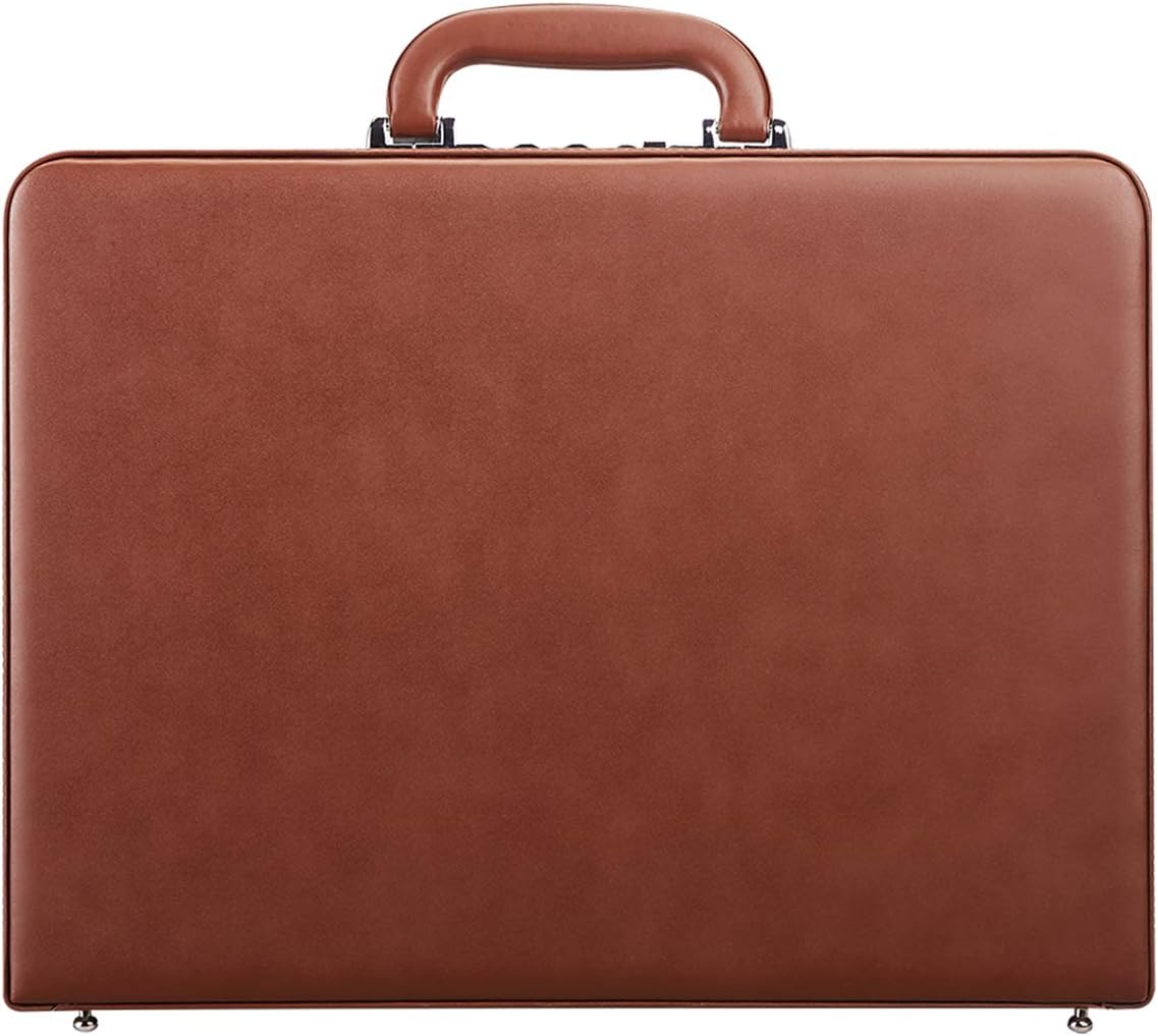 Durable Hard Briefcase for Men & Women with Combo Lock Feature