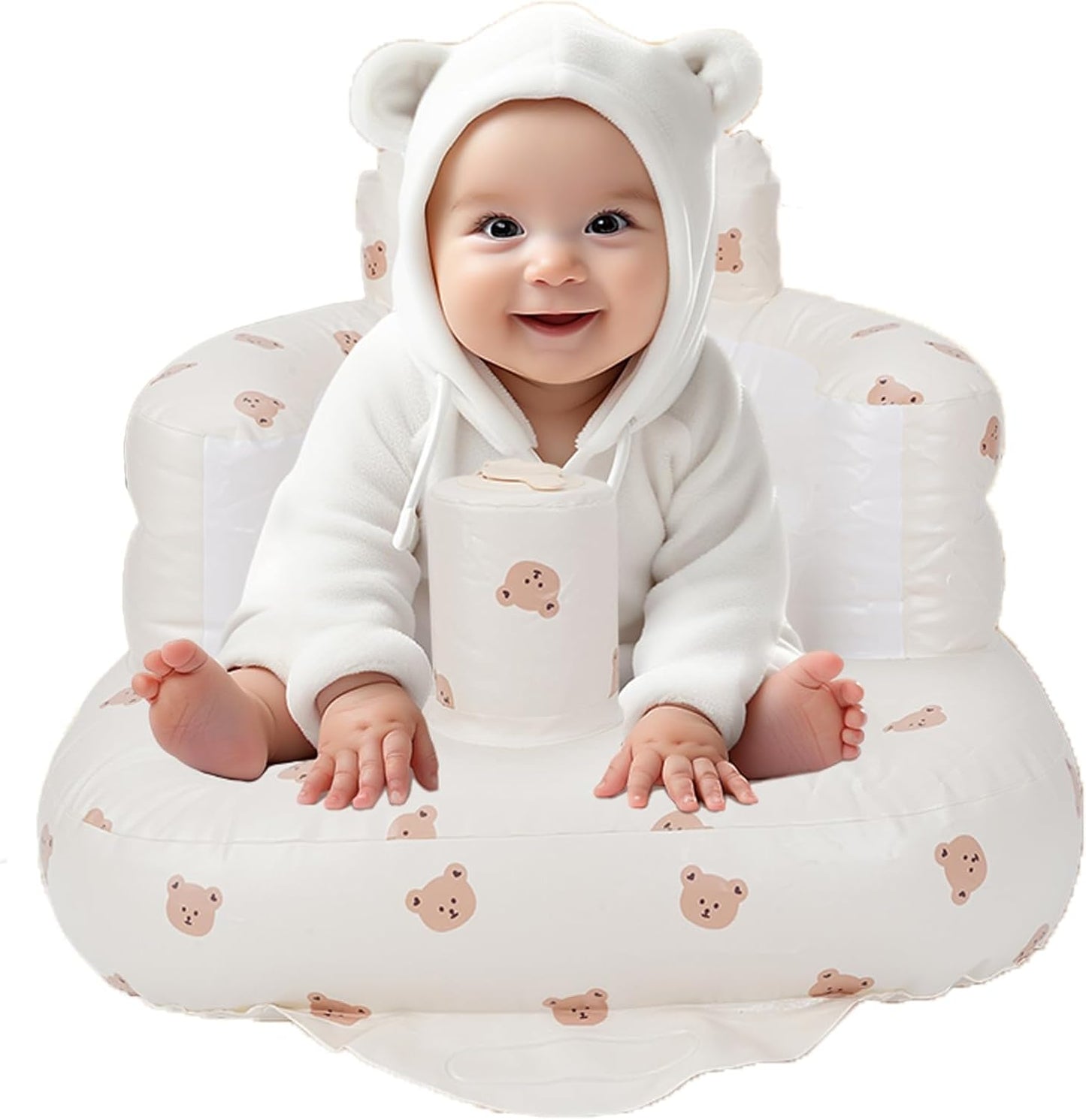 YUSHENCHEN Inflatable Baby Chair - Built-In Air Pump for Easy Sitting!