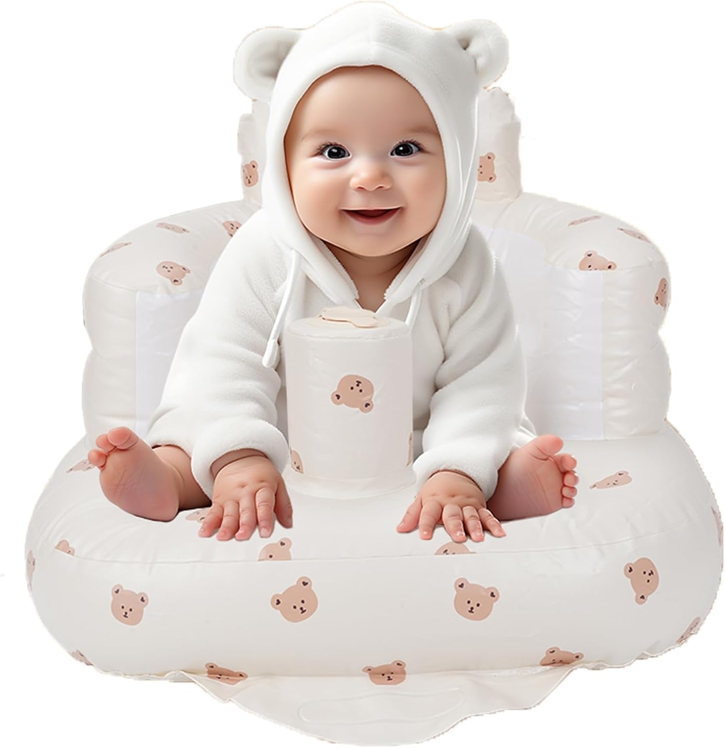 YUSHENCHEN Inflatable Baby Chair - Built-In Air Pump for Easy Sitting!