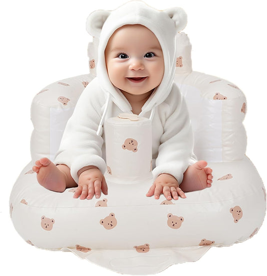 YUSHENCHEN Inflatable Baby Chair - Built-In Air Pump for Easy Sitting!