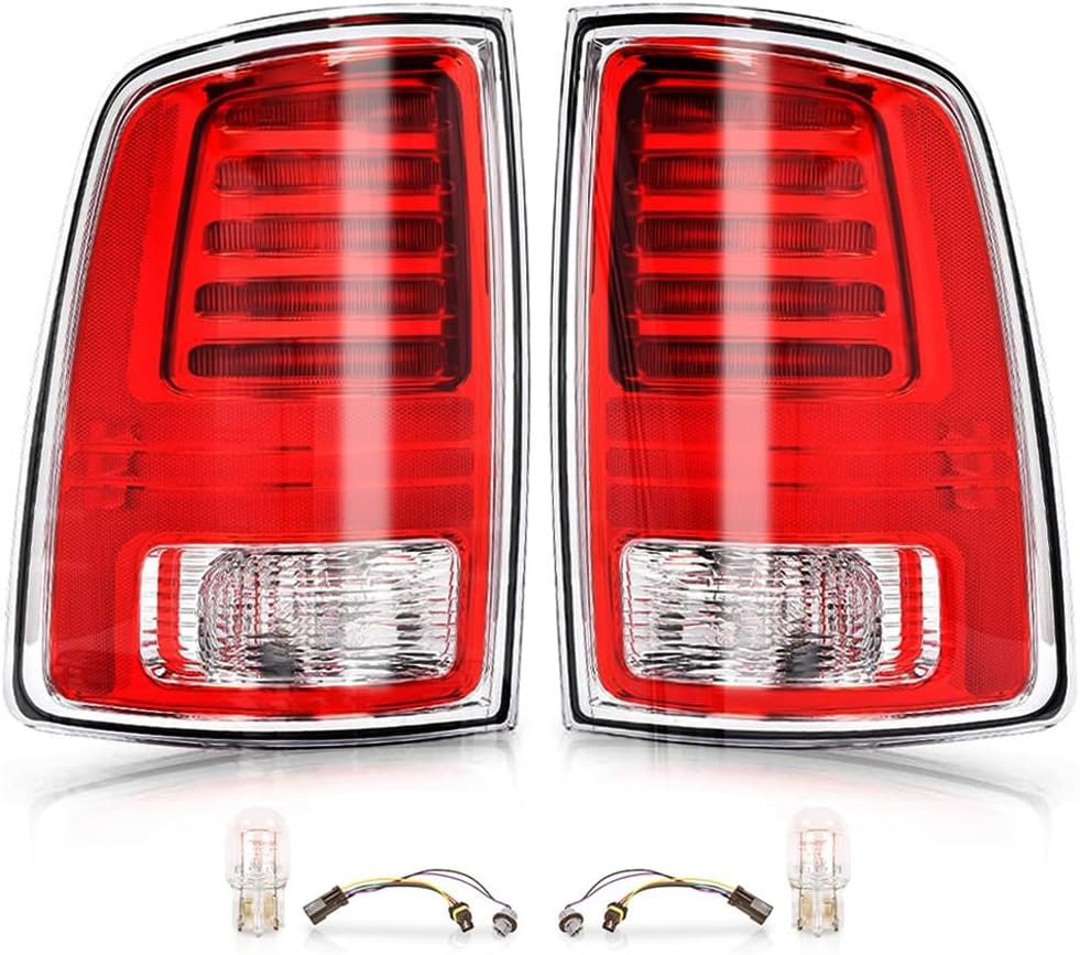 PIT66 LED Tail Lights for 2013-2018 Dodge Ram 1500 2500 3500