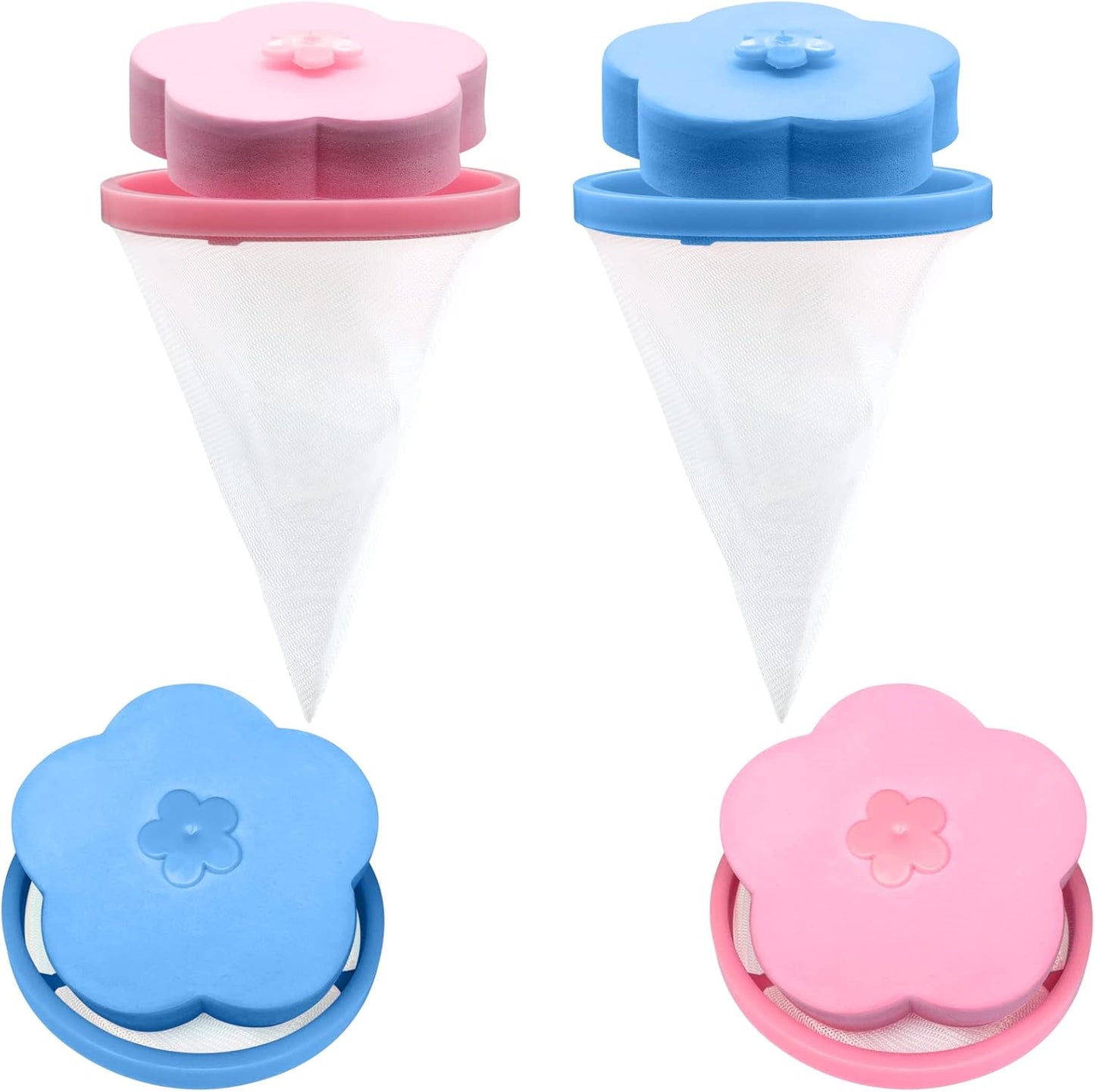 NEIJIANG Pet Hair Catcher x4 - Stop Laundry Lint!