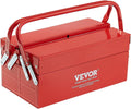 VEVOR Metal Tool Box 14 in 2-Tier Cantilever - Portable Organizer