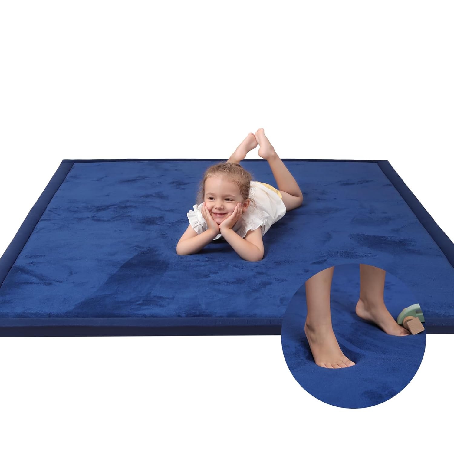 Extra Large Baby Play Mat for Safe Tummy Time and Crawling