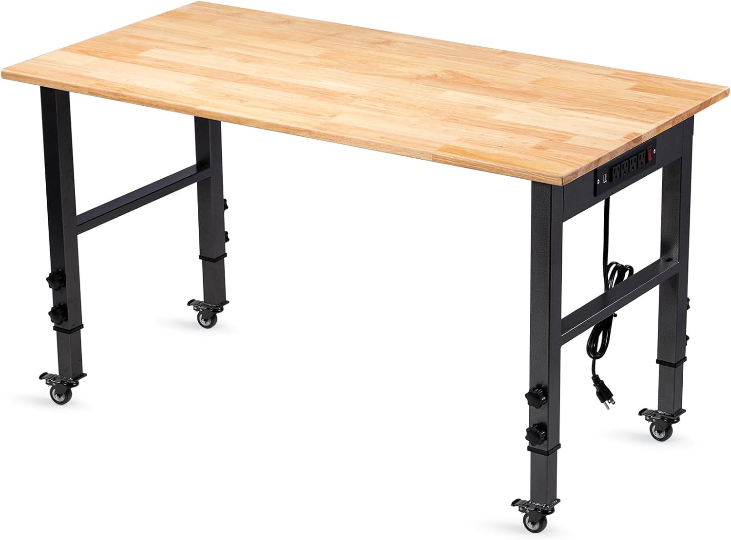 48 Height Adjustable Workbench with 2000 LBS Capacity for Garage