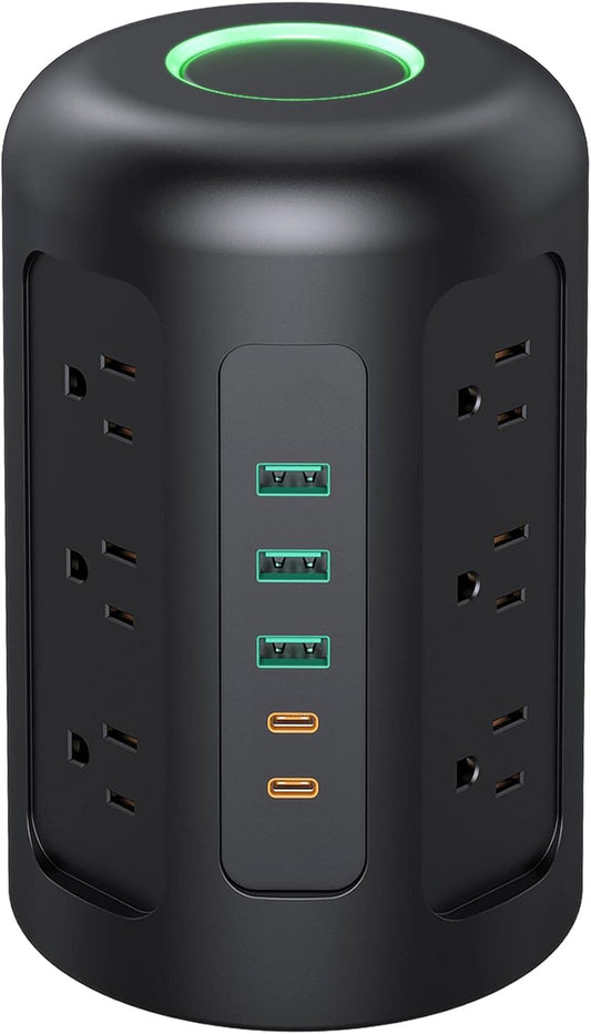HOYOKI 20W USB C Power Strip Tower - Fast Charging Hub