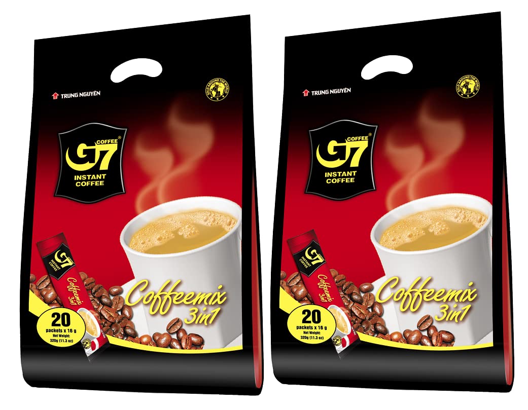 Trung Nguyen G7 3 in 1 Instant Coffee - Strong Vietnamese Blend