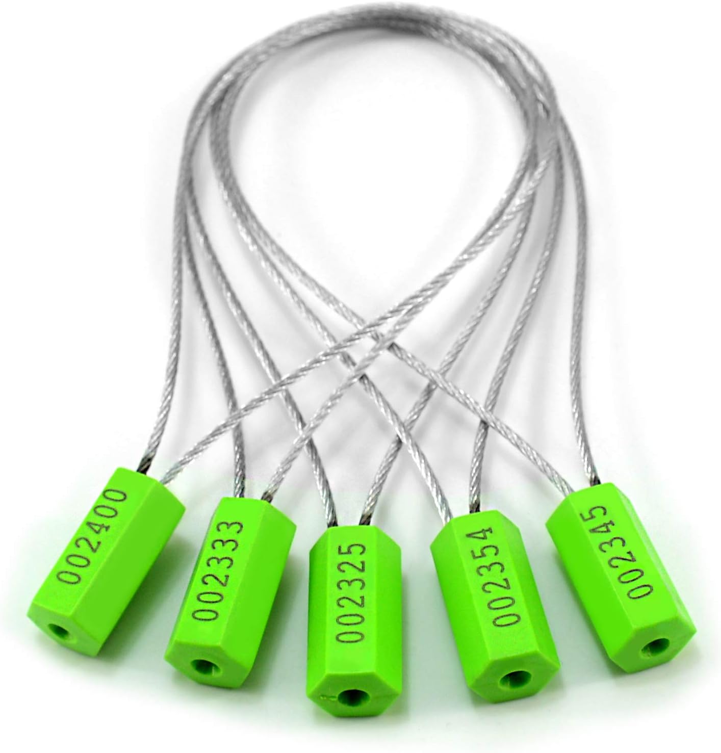 Leadseals 100 Security Cable Seals for Tamper Proof Protection
