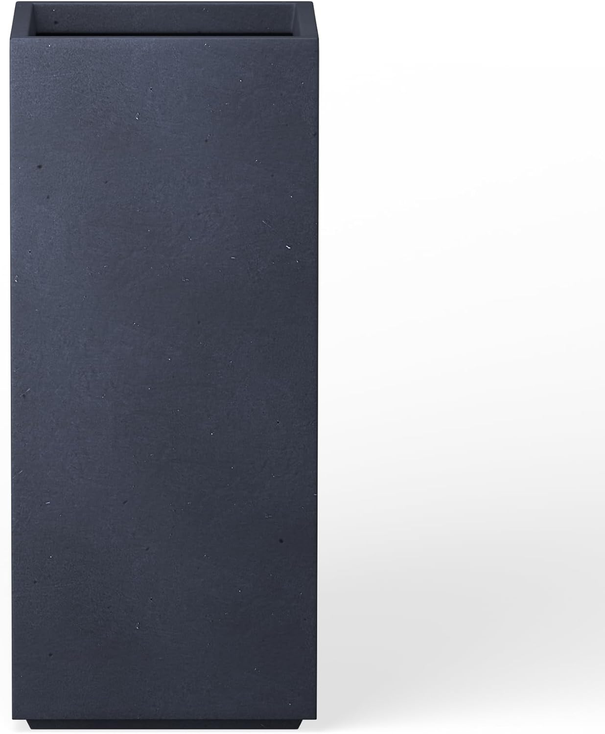 Kante 23.6in Tall Rectangular Concrete Planter for Home Garden