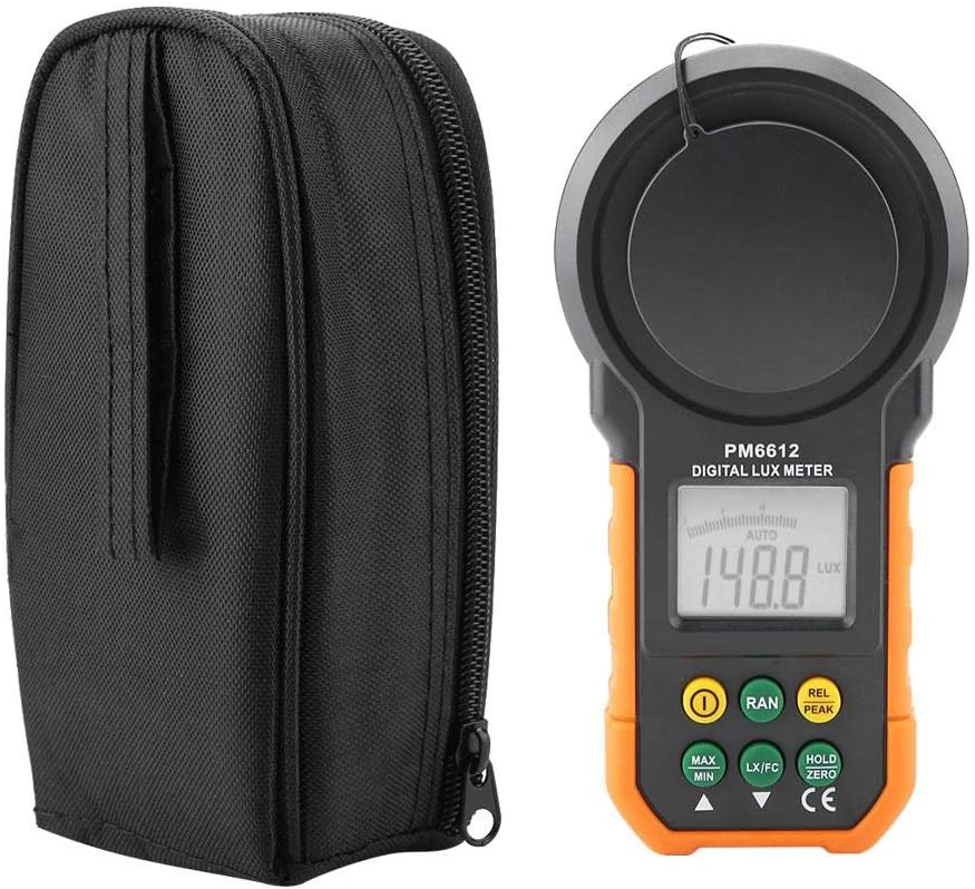 PEAKMETER Digital Light Meter PM6612 for Accurate Readings