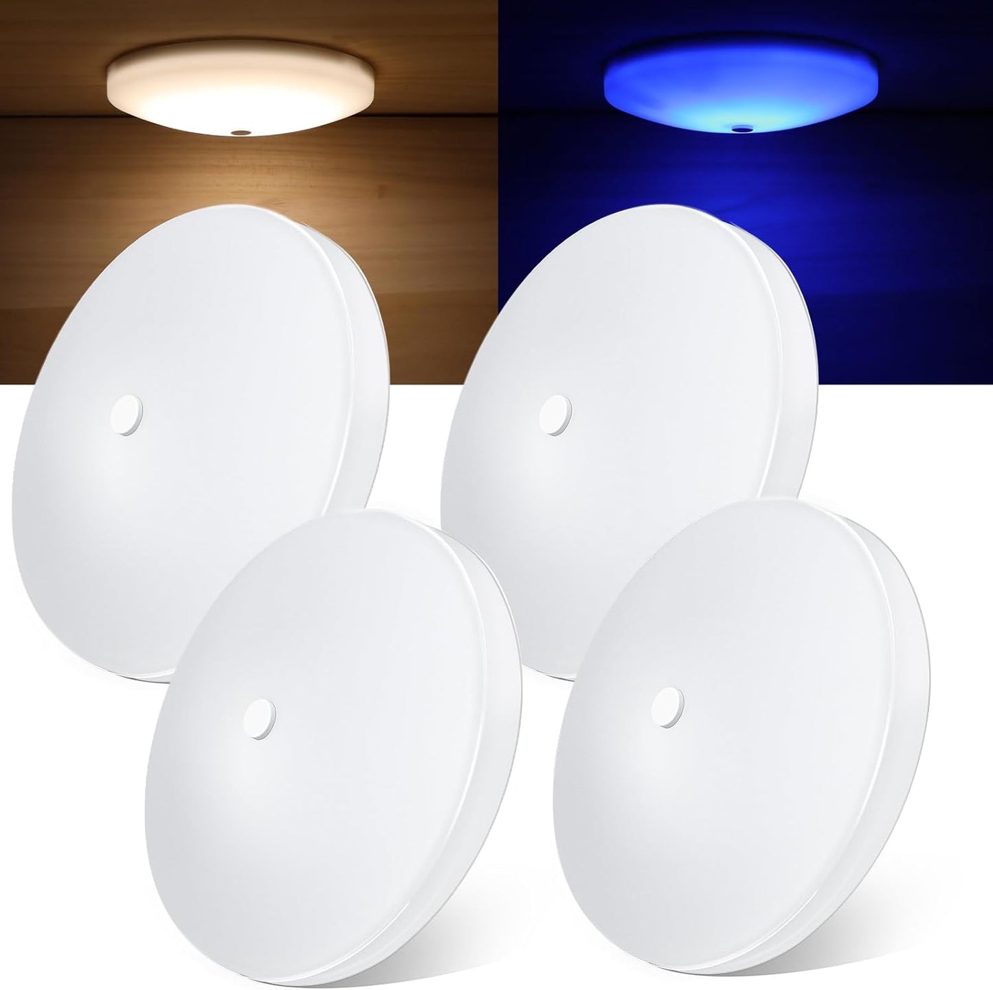 4 Pack RV Interior Ceiling Dome Light with Dimmable Features