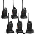 Two Way Radio Walkie Talkie Long Range 16-CH Pack of 6 - Rechargeable