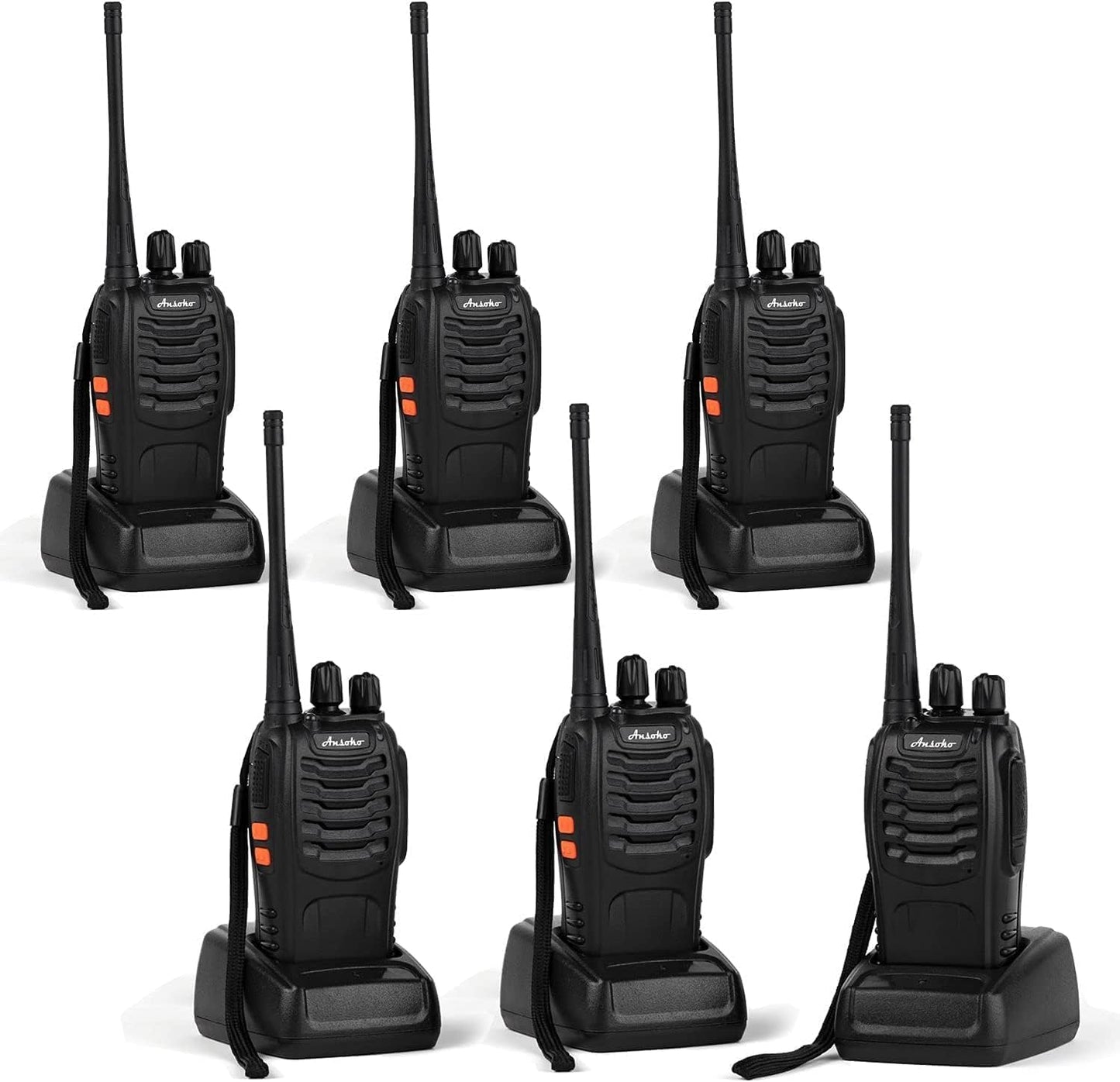 Two Way Radio Walkie Talkie Long Range Communication for Adults