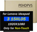 Replacement LCD for Lenovo ideapad 3 15.6in FHD 1920x1080 - Non Touch