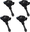 Ignition Coil UF549 Compatible with Nissan - 4 Pack Coil Pack Set