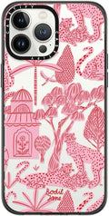 Cheetah Paradise Pink Compact iPhone 13 Pro Max Case - Slim Protection