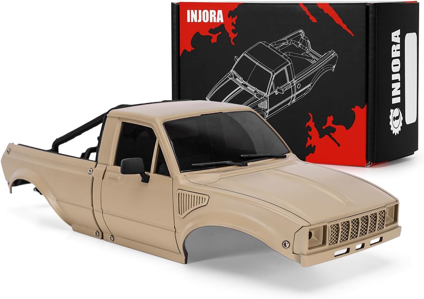INJORA IR60-24 Pickup Hard Body Shell for 1/24 RC Crawlers