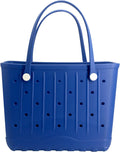 CXY Rubber Beach Bag EVA Waterproof Tote - Roomy Sandproof Tote