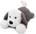 MorisMos 24in 4Lbs Weighted Microwavable Stuffed Dog Plush - Cozy Calm