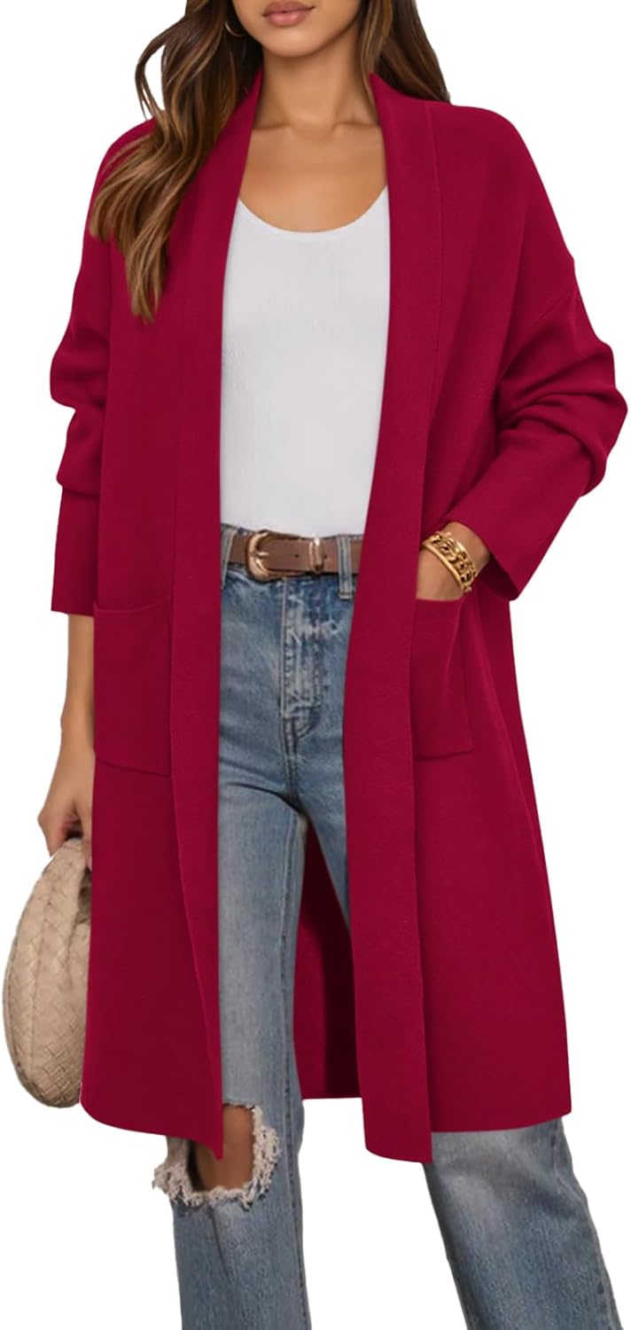 Trendy Oversized Long Sleeve Cardigan Sweaters for Women 2025