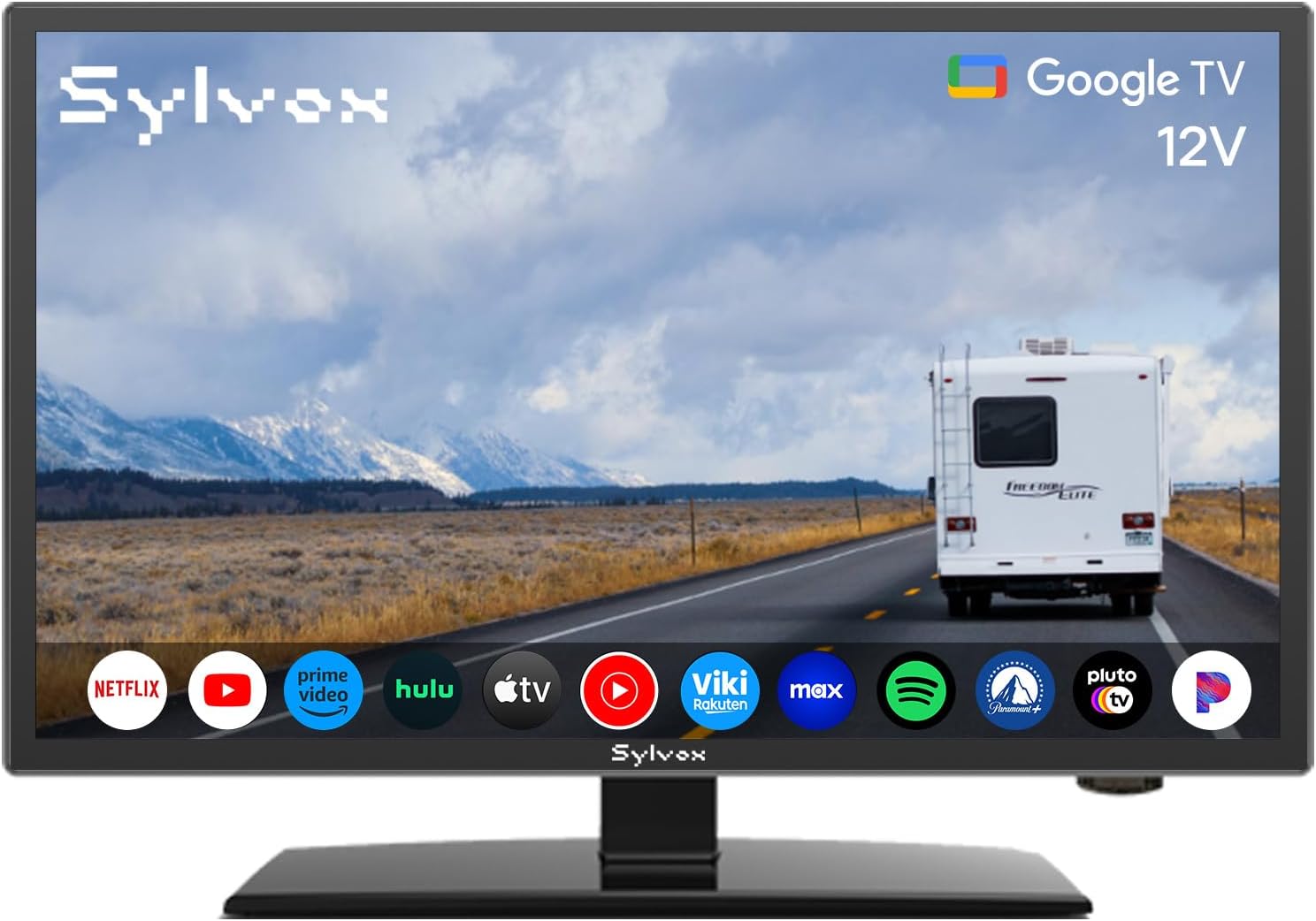 Smart RV TV with Google OS: 19 in 12 Volt HDTV for Campers