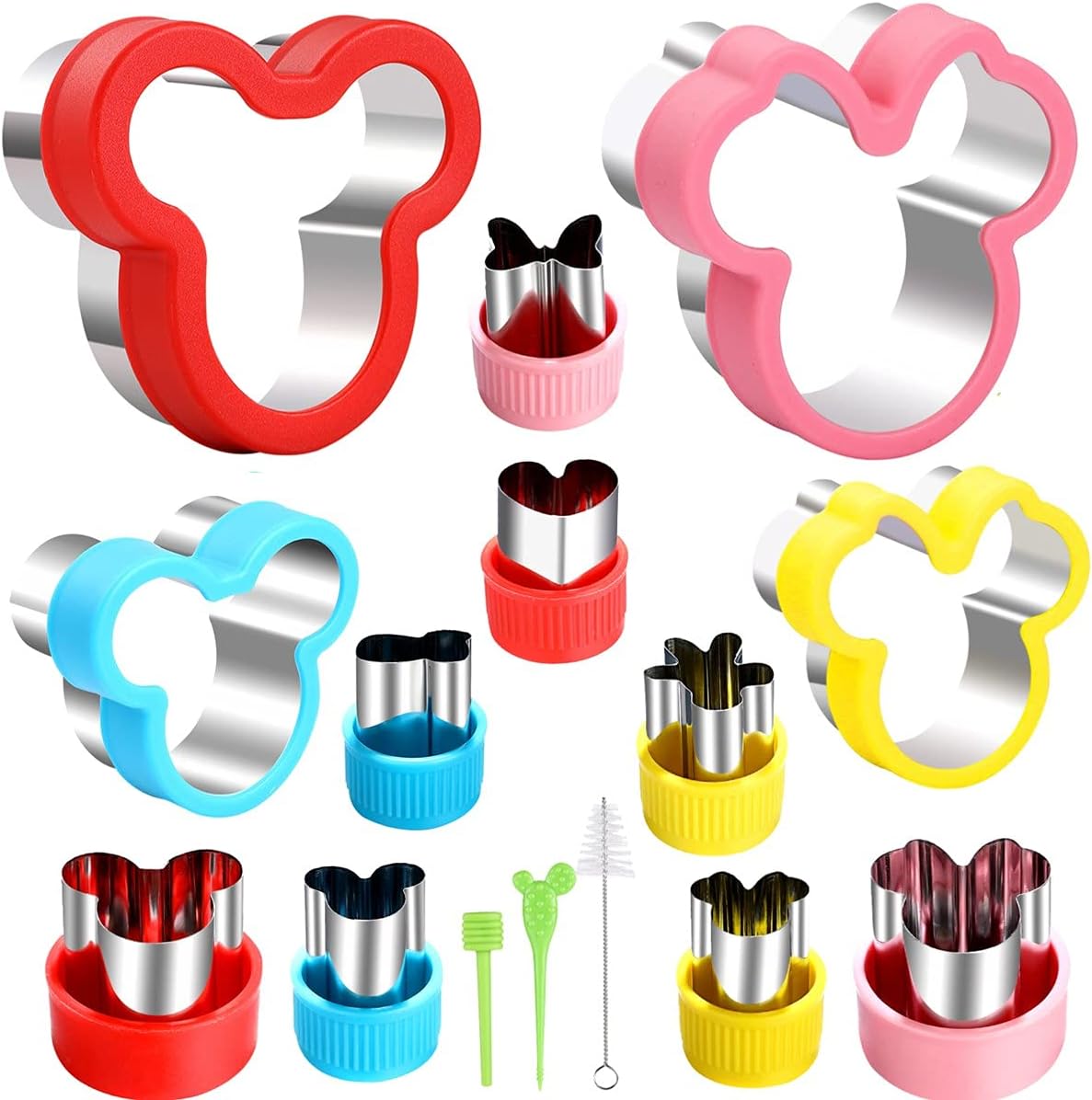 Minnie Themed Cookie Cutters Set for Kids