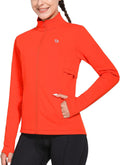 Women's Fleece Running Jacket Full Zip - Water Resistant Thermal Fit