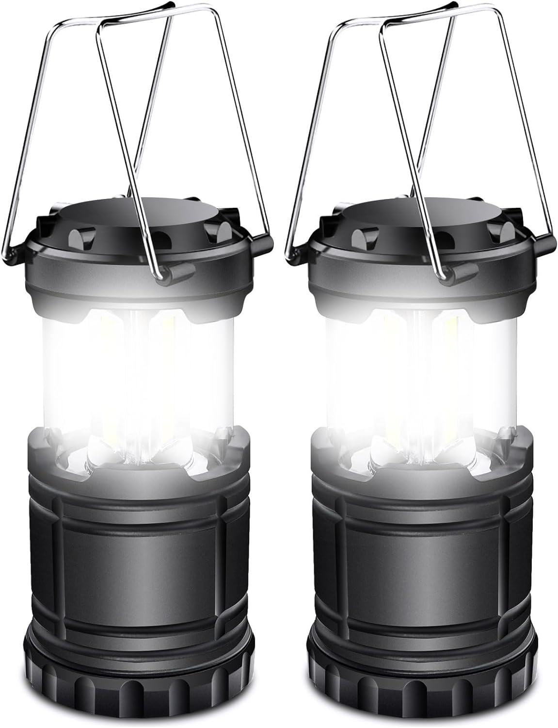 Portable LED Survival Lights - 2 Pack