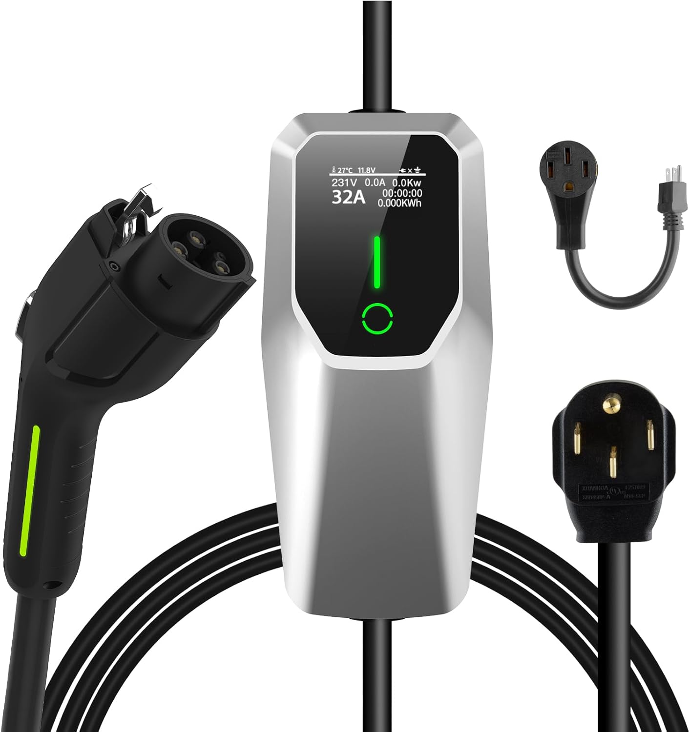AWESAFE 7.6kW Fast Portable EV Charger