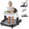Baby Walker 4-in-1 Foldable Baby Walker with Music - Adjustable Height