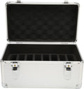 3.5in Hard Drive Storage Box with 10 Bays - Secure HDD Carry Case