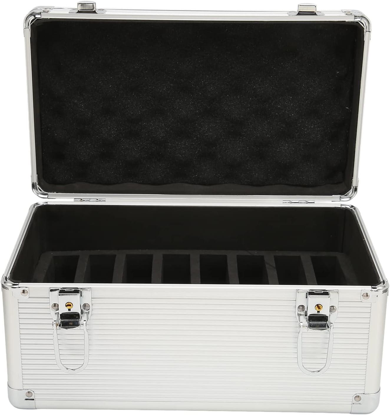 3.5in Hard Drive Storage Box with 10 Bays and Safety Lock