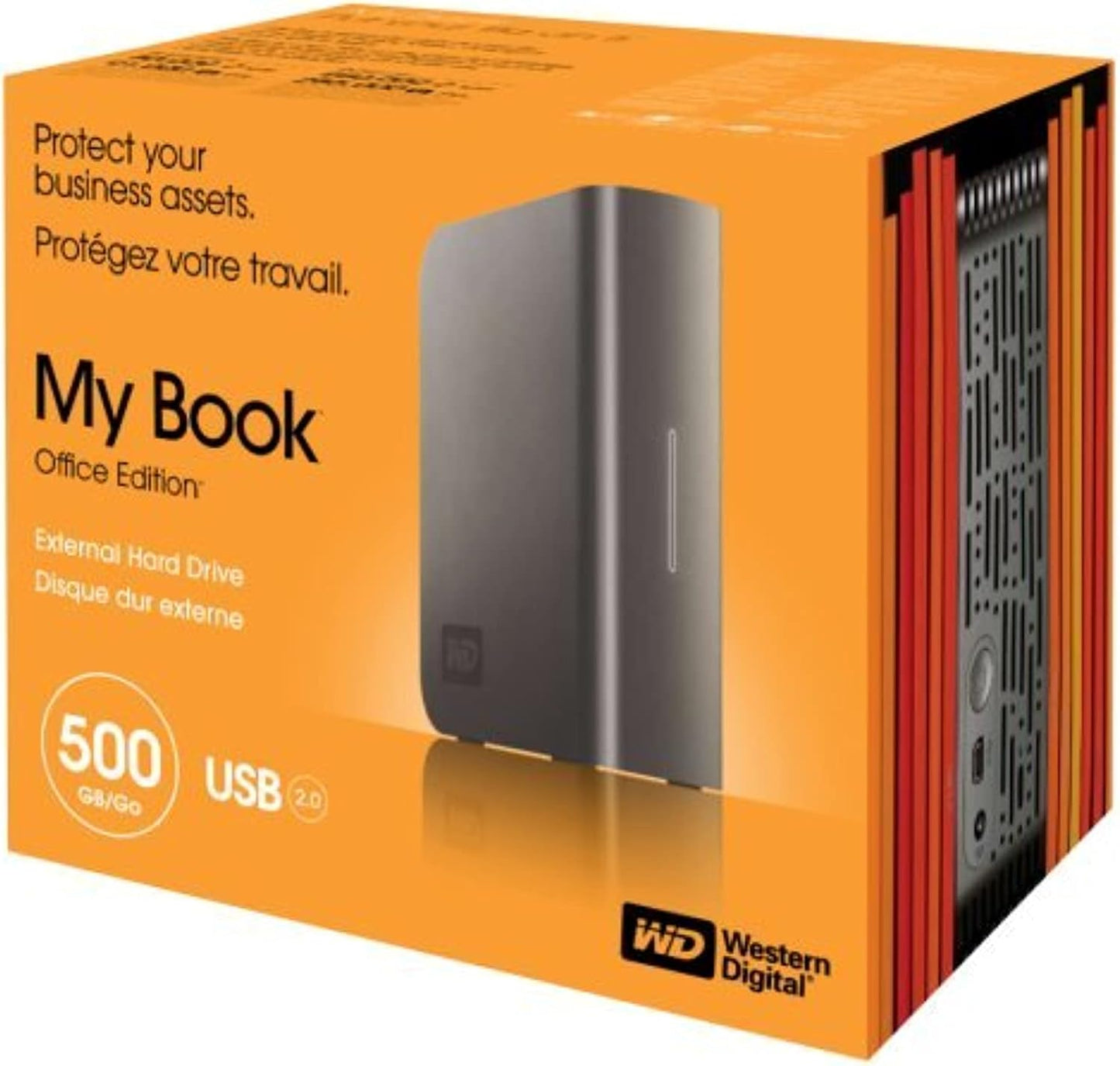 500GB Western Digital External HDD - Boost Office Productivity!