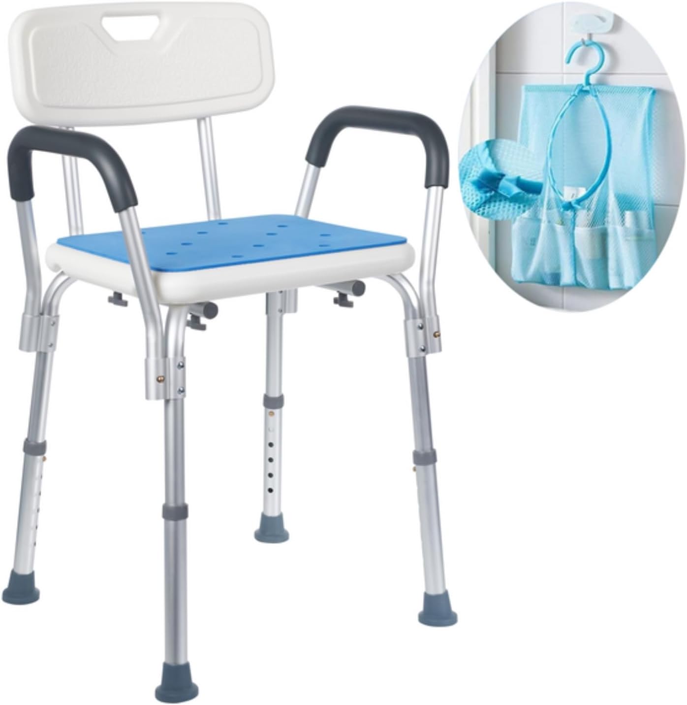 Medokare Adjustable Shower Chair - Support & Comfort