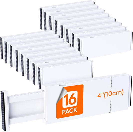 Lifewit Drawer Dividers 16 Pack for Ultimate Organization
