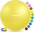 APEXUP Yoga & Pilates Ball for Fitness, Balance & Core Workout