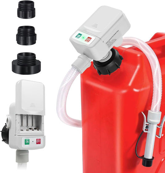 KOULATE Battery-Powered Transfer Pump - No Spill, Portable & Auto Shut-Off for Various Liquids