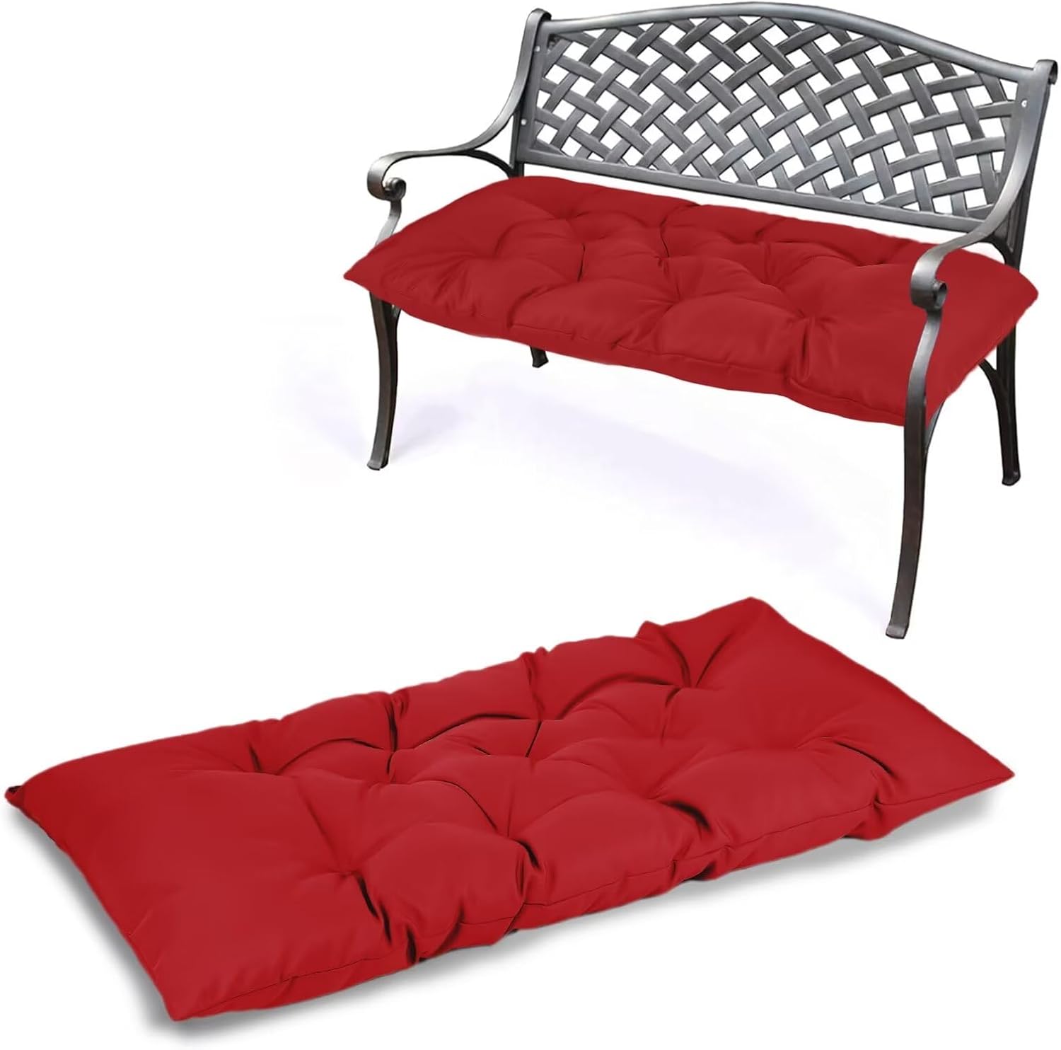 Waterproof Indoor Outdoor Garden Bench Seat Cushions for Comfort
