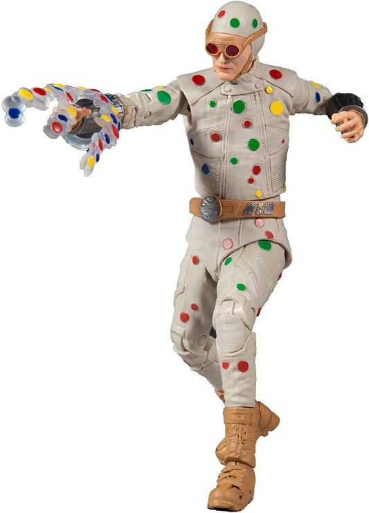 DC Multiverse Polka Dot Man 7 Figure with King Shark Piece