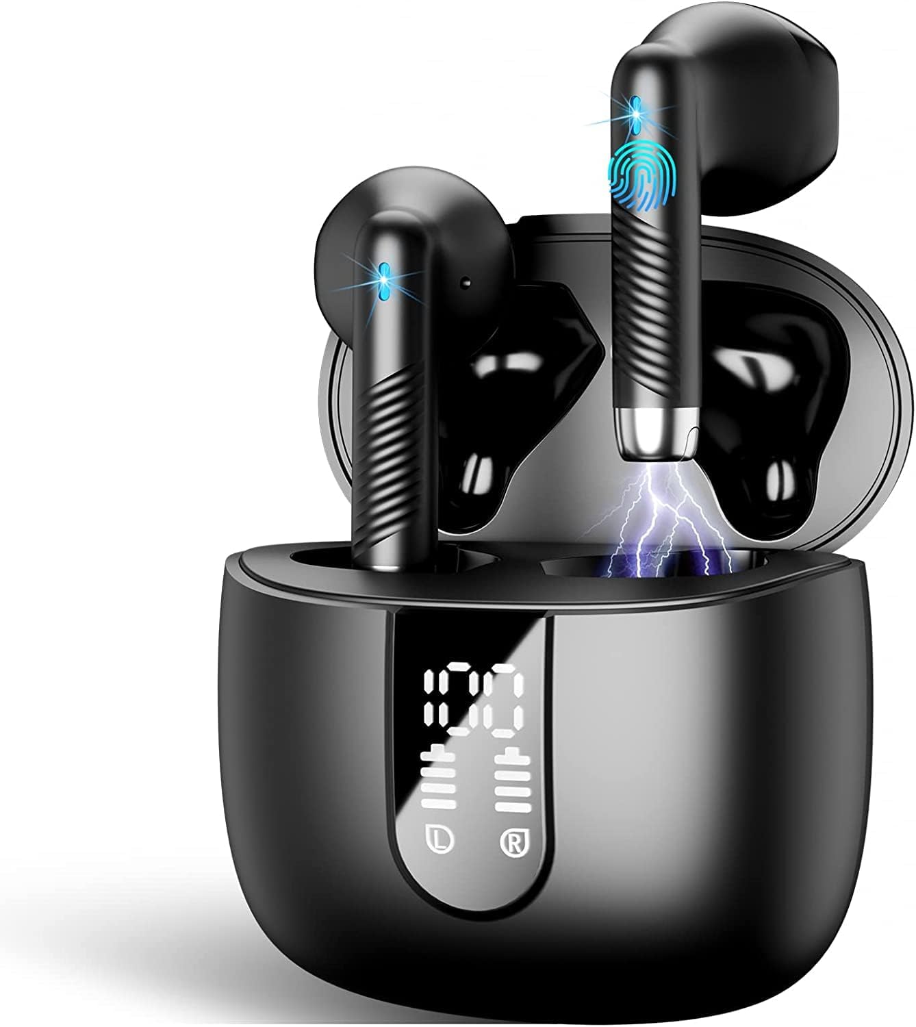 40H Playtime Wireless Earbuds with HD Mic - Noise Cancelling