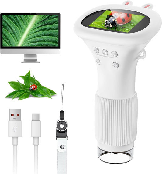 Microscope for Kids - Portable 1000X Digital Mini Camera